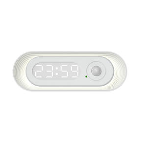 Lampe LED à capteur automatique Détecteur <span class=keywords><strong>de</strong></span> mouvement LED Veilleuse intérieure avec horloge - Product Image 1