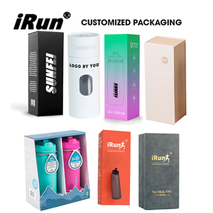 Borracce Personalizzate IRun per Ciclismo e Corsa, Bottiglia d'Acqua Sportiva in Plastica con Logo Personalizzato - Product Image 5