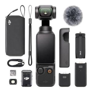 <span class=keywords><strong>DJI</strong></span> Osmo <span class=keywords><strong>Pocket</strong></span> 3 Creator Combo, Estabilizador de Gimbal, 4K/120fps, Resistente al Agua, Estabilizador de Mano de 3 Ejes, Mini Cámara 4K - Product Image 1