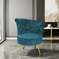 Dernier siège en daim chaise sensationnel velours Photo accessoires pour salle à manger chambre salon pour magasin de vêtements meubles