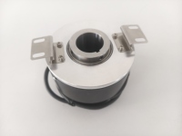 OIH100-1024C/T-C2-12V TS5208N122 Encodeur Optique Incremental pour Ascenseur 100mm 20mm 1024PPR DC12V NPN Collecteur Ouvert Série PKT100