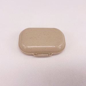 Small Moq Eco-Friendly Bpa Free Plastic Classic 7 Compartment Mini Portable Medicine <b>Case</b> Dispensed <b>Pill</b> <b>Storage</b> Box - Product Image 6