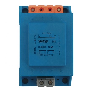 YHDC 12VA 110V/220V/230V/380V อินพุต 6V/9V/12V/24V เอาต์พุตเฟสเดียว AC สเต็ป ไอโซเลชั่น ทรานส์ฟอร์เมอร์ TE4820 ไม่มีสายเคเบิล - Product Image 2