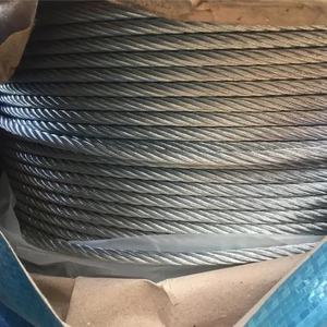 Cable de Acero Galvanizado por Inmersión en Caliente, Sin Galvanizar, Galvanizado Eléctricamente, con 6X7+FC 6X24+7FC - Product Image 6