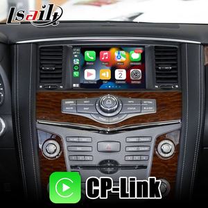Беспроводной интерфейс CarPlay/Android автомобильный <span class=keywords><strong>gps</strong></span> навигатор для патруля Y62 2014-18 лет мультимедийный видеоинтерфейс поддержка зеркальной связи - Product Image 3