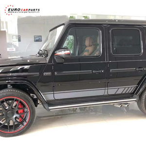 Fitas Decorativas para G Wagon W463 W464 W463A Material ABS Universal Preto Cinza Escuro Adesivo Lateral Decorativo para Carro - Product Image 4