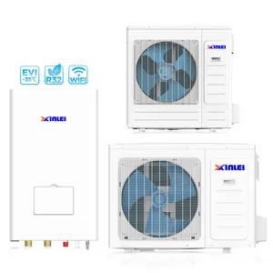 R32 DC Inverter Heat pump Air to Water Warm pump Inverter Air Source Heat Pump