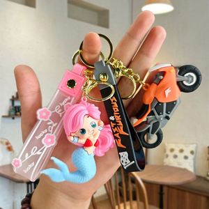 Design Custom 3D Soft Rubber Pendant 3D Cartoon Car Keychain - Product Image 4