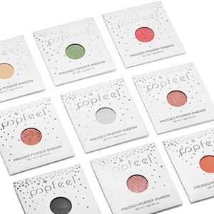 POPFEEL Sombra de Ojos en Polvo de un Solo Color Tonos Tierra Perlados Mate Brillantes Maquillaje de Escenario Cosméticos al por Mayor - Product Image 1