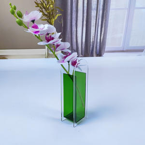 Wedding Party Home Decoration Tabletop Acrylic <strong>Flower</strong> <strong>Vase</strong> Eco-Friendly Colorful Modern Acrylic <strong>Vase</strong> - Product Image 3