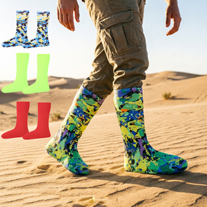 Couvre-chaussures anti-sable pour la randonnée en plein air et le désert, manchon élastique pour jambes, universel homme femme, enveloppe de pied de plage, couverture intégrale pour enfants et voyages - Product Image 2
