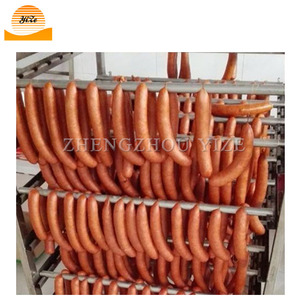 <span class=keywords><strong>Horno</strong></span> comercial para ahumar carne, salchicha de <span class=keywords><strong>pollo</strong></span>, pescado, casa de humo, máquina para fumar salchichas de acero inoxidable - Product Image 6