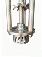 Agitateur industriel en acier inoxydable sanitaire mélangeur émulsifiant mélangeur lot cabomer émulsifiant homogénéisateur mélangeur à haut cisaillement