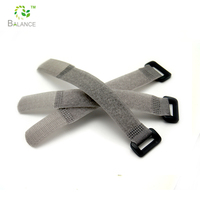Attaches de câble de fixation réutilisables Sangles de fixation à crochet et boucle polyvalentes réglables