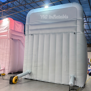 Scivolo gonfiabile personalizzabile della casa di rimbalzo per lo scivolo bianco durevole dei bambini per il <span class=keywords><strong>compleanno</strong></span> delle feste domestiche - Product Image 6