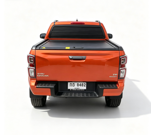 Couverture de benne rétractable manuelle en alliage d'aluminium, pliable, sportive, étanche, avec verrouillage, compatible avec Isuzu D-Max <span class=keywords><strong>Double</strong></span> <span class=keywords><strong>Cab</strong></span> <span class=keywords><strong>4x4</strong></span> Pickup - Product Image 4