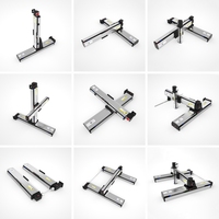 100-1400mm Longueur de course Kit CNC Table coulissante à portique à axe XYZ à 3 axes