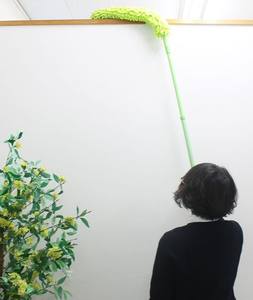 Plumeau rétractable multifonctionnel à long manche avec bâton de fer télescopique Outil de dépoussiérage pliable longue durée - Product Image 6