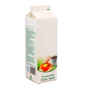 Giebel box für Schlagsahne, Milch und andere flüssige Lebensmittel/200ml, 250ml, 500ml, 750ml, 1000ml, 1l