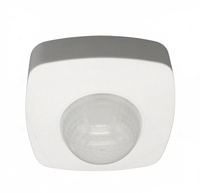Plafonnier SanJin avec détecteur de mouvement PIR 360°, interrupteur 110-240V AC, détection 4m x 20m, 2000W, ampoule à incandescence, réglage du temps et du lux