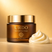 Crème de soin de la peau de luxe anti-âge raffermissante et liftante au collagène et à l'acide hyaluronique 24 carats pour tous types de peau OEM Private