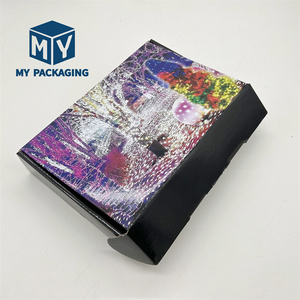 Custom Cheap Small Shipping Box Black Laptop Mailer Display Boxes Corrugated Packaging