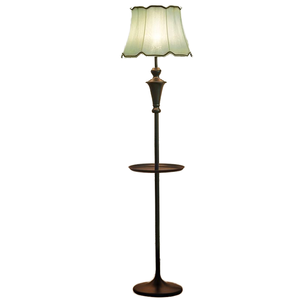 American Vintage <b>Retro</b> Modern LED Black Fabric <b>Floor</b> <b>Lamp</b> Dimmable for Living Room Sofa Bedroom Bedside Home Use - Product Image 1