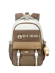 Il nuovo zaino alla moda presenta uno zaino in Nylon semplice e ad alta capacità per ragazze della scuola media e <span class=keywords><strong>del</strong></span> College - Product Image 5