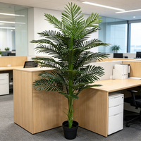 Hochwertige Hochzeits-Gastgeschenke Künstliche Tropische Palme Plastik-Palme für Innenräume Haus Garten Büro Hotel Zimmer Dekoration