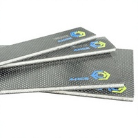 Pédale en plaque de carbone Sandwich High Plain 100% personnalisée, découpe 4mm