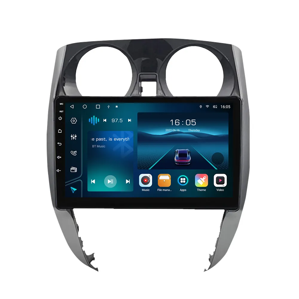 Krando kafa ünitesi android 12.0 4 + 64 oto araba radyo gps oyuncu Nissan not 2012 - 2021 için yüksek kaliteli carplay oto inşa