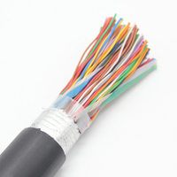 Câble téléphonique CAT3 25 30 50 100 200 1200 1800 paires Câble téléphonique 0,4 mm 0,5 mm 0,6 mm Câble multipaire en cuivre