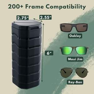 Échantillon gratuit, étui de transport portable en plastique rigide, équipement de protection étanche IP67, boîte personnalisée avec mousse, outils de montre, coque rigide - Product Image 5