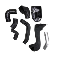 ABS noir mat pour Jeep Wrangler Jk 2007-2017 Kits de tuba de voiture 4x4 système d'admission d'air tout-terrain dispositif de pataugeoire convient à Tacoma FJ
