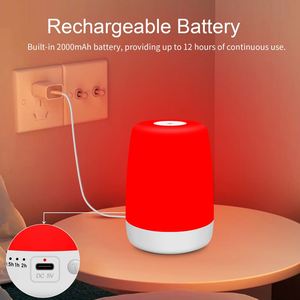 670nm Red <b>Light</b> Therapy Night <b>Light</b> for Sleep Bedside Sleep Aid Lamp Relaxing Night Lamp for Bedroom Use - Product Image 3