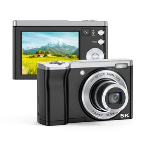 High Definition 5K 56MP 10X Optical Zoom 2.8'' IPS Screen Camera Professionnel and 5k Video Digital Camera