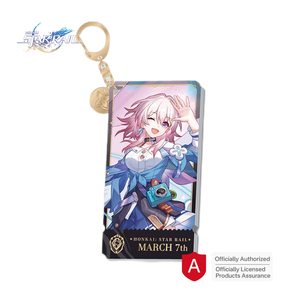 Llavero acrílico personalizado con licencia oficial Honkai Star Rail, llavero acrílico de dibujos animados de <span class=keywords><strong>Anime</strong></span> - Product Image 4