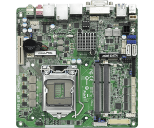 LGA1150ซ็อกเก็ตเมนบอร์ดควบคุมอุตสาหกรรมแบบฝังตัว IMB-184 MINI-ITX มีชิปเซ็ต <span class=keywords><strong>Q87</strong></span>ขนาด16กิกะไบต์ I5 I7 DDR3คอร์สำหรับ ASRock - Product Image 2