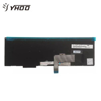 Grosir Asli Baru Lenovo IBM ThinkPad W540 W541 W550s T540 T540p T550 L540 Edge E531 E540 RU Keyboard Tidak Ada Lampu Latar