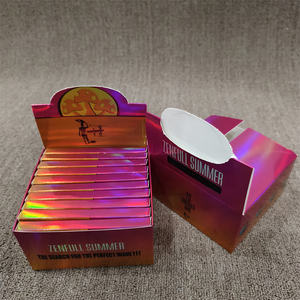 Boîte de présentation personnalisée en papier holographique laminé brillant pour miel VIP <span class=keywords><strong>King</strong></span> Honey Mix, emballage de barre de chocolat en feuille d'or pour aliments - Product Image 3