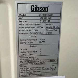 L 30000 <span class=keywords><strong>Btu</strong></span> 4P Inversor Aire acondicionado frío y calor Controlador de inversor dividido Electrodomésticos Fabricante doméstico Montado en la pared Caliente - Product Image 5