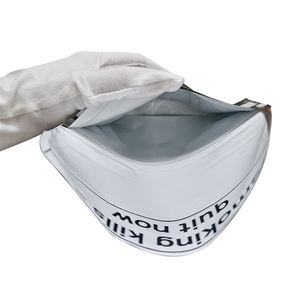 Bolsas <span class=keywords><strong>de</strong></span> Plástico Vacías para Tabaco al por Mayor, Estilo GV Leaf UK, 25g 50g, para Liar Hierbas para Fumar a Mano - Product Image 5