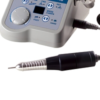 Micromoteur professionnel populaire chinois pour ponceuse à ongles, moteur à balais 35000 tr/min, type de prise US/EU, construction en plastique, 65W, 4.5Ncm max.
