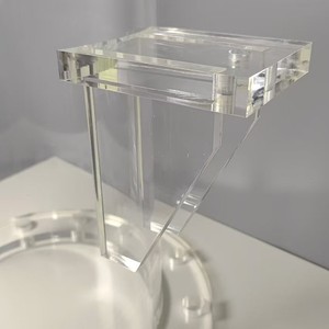 Tube acrylique personnalisé en usine, instrument expérimental, dispositif en verre organique transparent, perçage et gravure - Product Image 4
