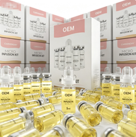 Pelembap Pengencang Kulit yang Meningkatkan Kolagen 5ml Kit Minyak Wajah