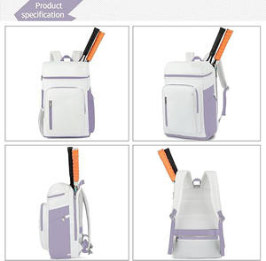 Muestra gratis de lona de alta resistencia de lujo de viaje Tote Pickle Paddle Tennis Sports Bag Venta caliente bolsas de raqueta para hombres - Product Image 5