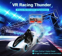 Équipement de parc d'attractions Infinity Simulateur de course à piles Dodgems Vr Manèges de voitures tamponneuses électriques Manèges de parc d'attractions
