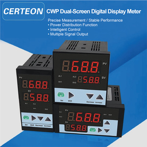 Bộ điều khiển kỹ thuật số màn hình kép thông minh đo nhiệt độ áp suất mức 4 20 mA RS485 rơle cảnh báo - Product Image 5