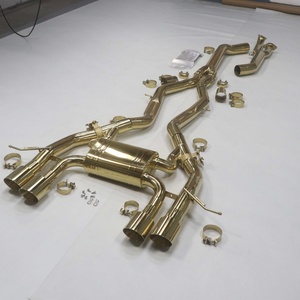 ท่อไอเสียแคทแบ็กวัลว์โทรนิคไทเทเนียมอัลลอย M3 G80 สำหรับ BMW M3 M4 G80 G82 พร้อมปลายท่อ - Product Image 6