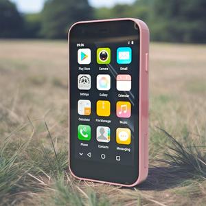 هواتف ذكية صغيرة مبهجة جماليا 3G واي فاي تدعم 2 جيجابايت رام 16 جيجابايت روم HD رباعية النواة بطاقة Sim مزدوجة لهواة جمع الأطفال